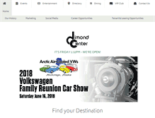 Tablet Screenshot of dimondcenter.com